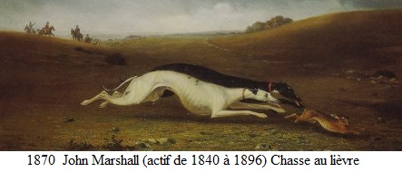 1870 john marchall chasse au lievre